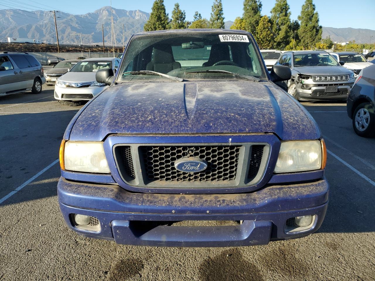 2004 Ford Ranger VIN 1FTYR14U94PB59527 Copart auction photo, mechanical damage thumbnail 5