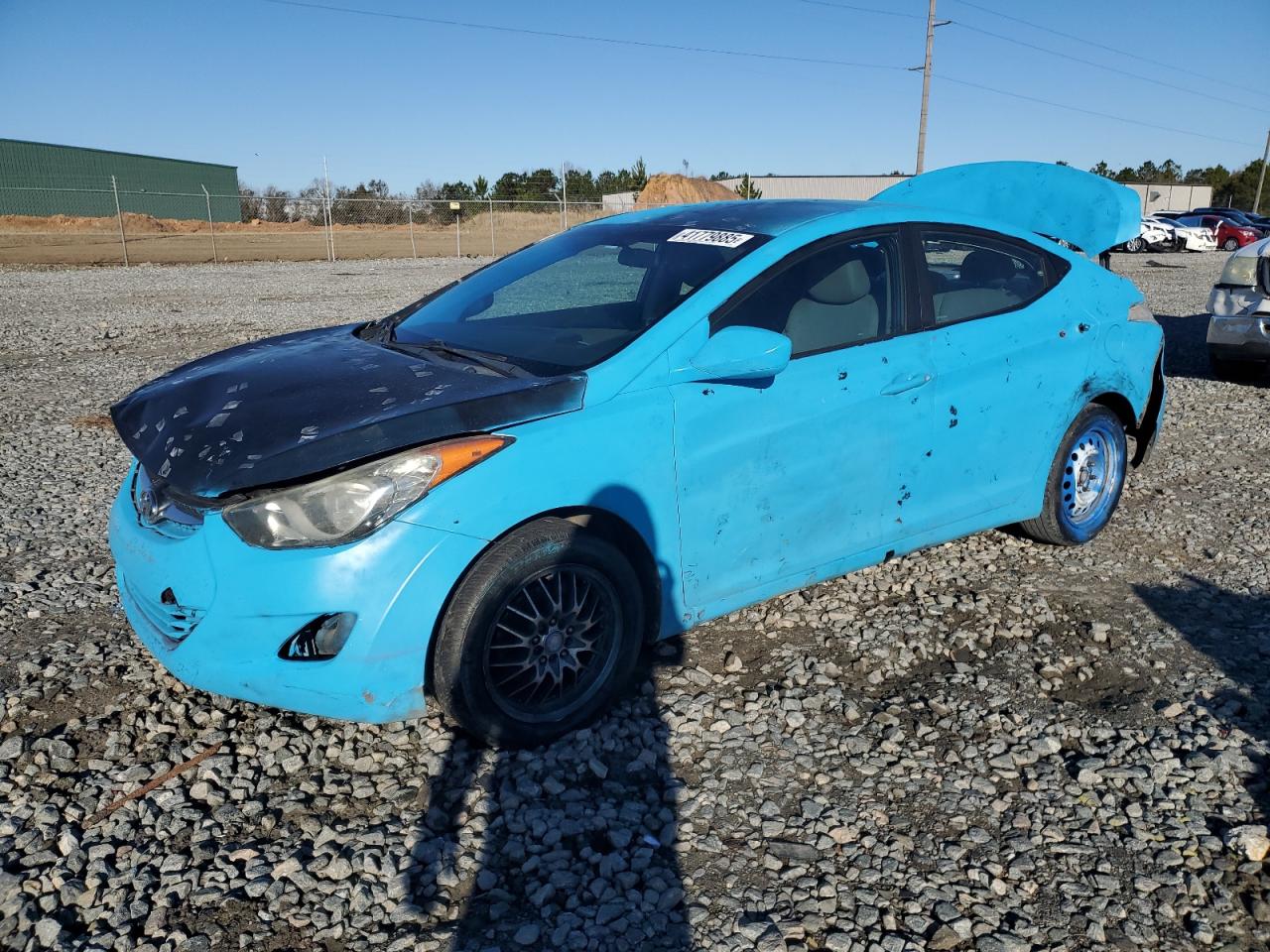 2011 Hyundai Elantra VIN 5NPDH4AE8BH024709