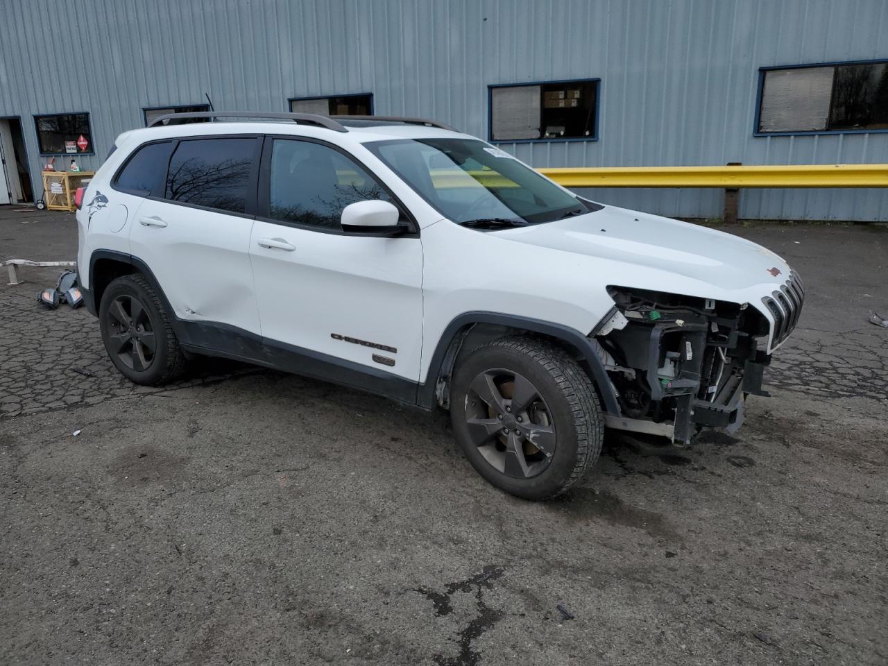 2016 Jeep Grand Cherokee VIN 1C4PJMCB0GW277108 Copart auction photo, front end / side damage thumbnail 4