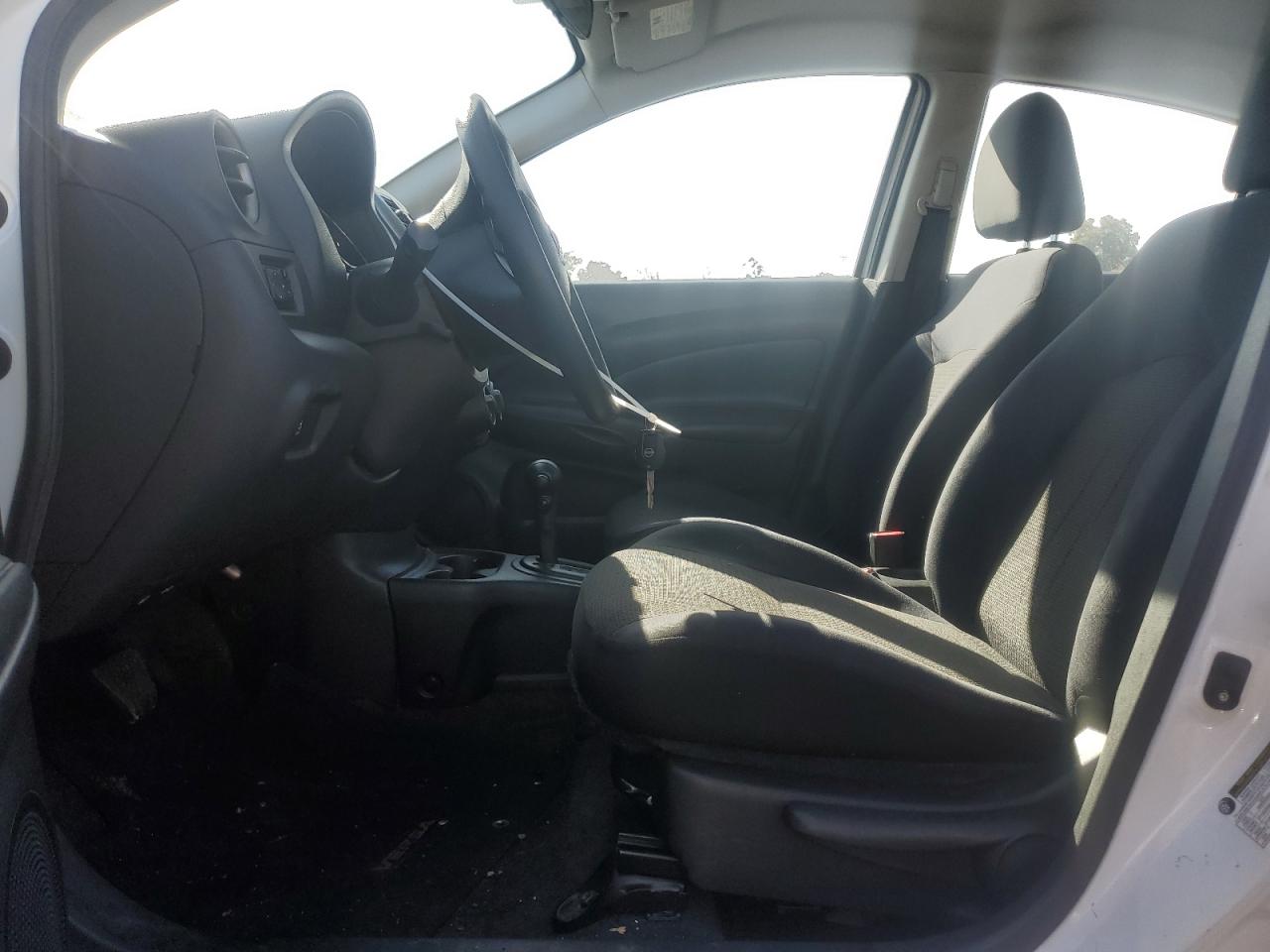2012 Nissan Versa VIN 3N1CN7AP6CL840863 Copart auction photo, undercarriage damage thumbnail 7