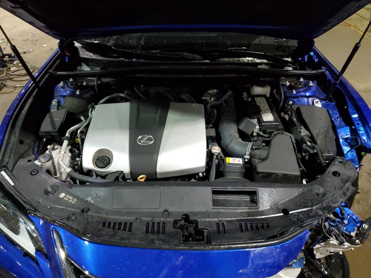 2021 Lexus ES VIN 58AHZ1B12MU093532 Copart auction photo, front end damage thumbnail 11