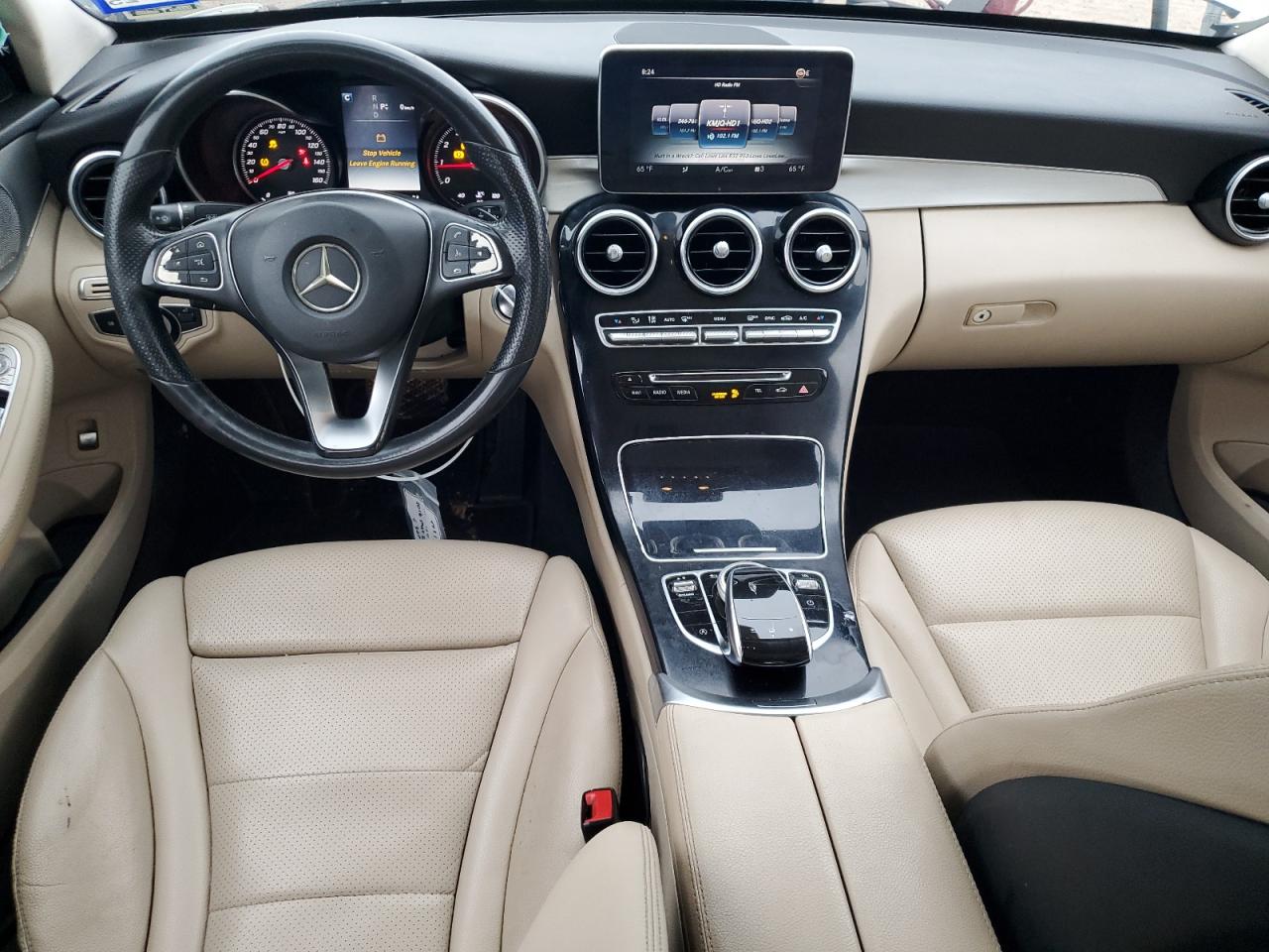 2016 Mercedes-Benz C-klasse VIN 55SWF4JB7GU150701 Copart auction photo, front end / minor dent/scratches damage thumbnail 8