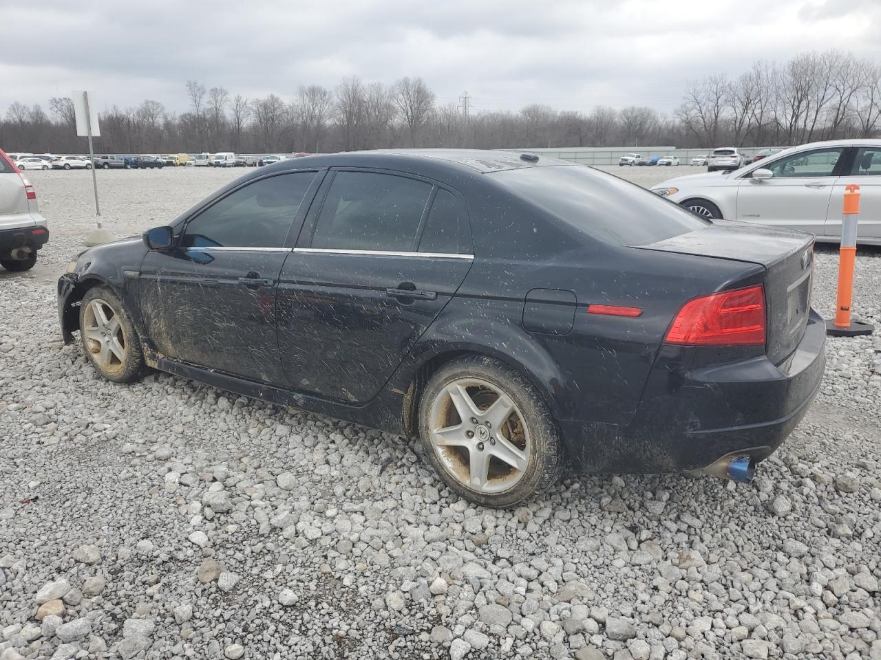 2004 Acura TL VIN 19UUA66244A040092 Copart auction photo, front end / undercarriage damage thumbnail 2