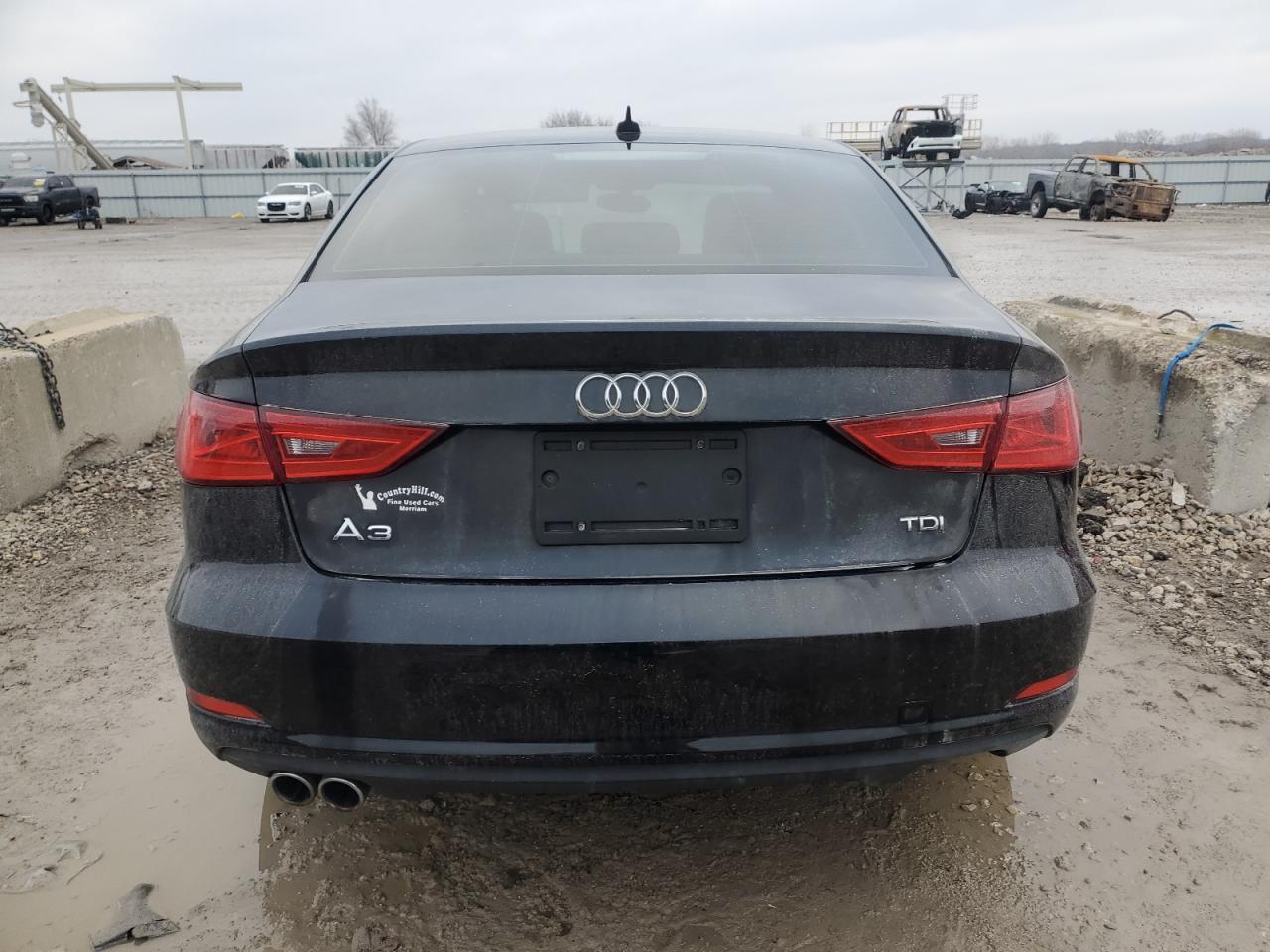2015 Audi A3 VIN WAUAJGFF4F1039289 Copart auction photo, water/flood / minor dent/scratches damage thumbnail 6