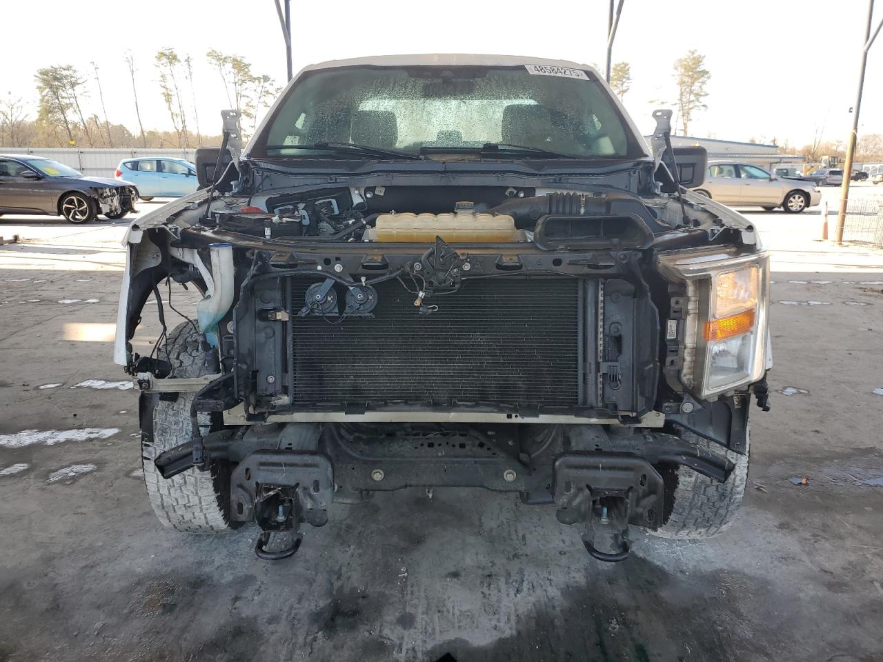 2021 Ford F-150 VIN 1FTEX1EB0MKE46113 Copart auction photo, front end damage thumbnail 5