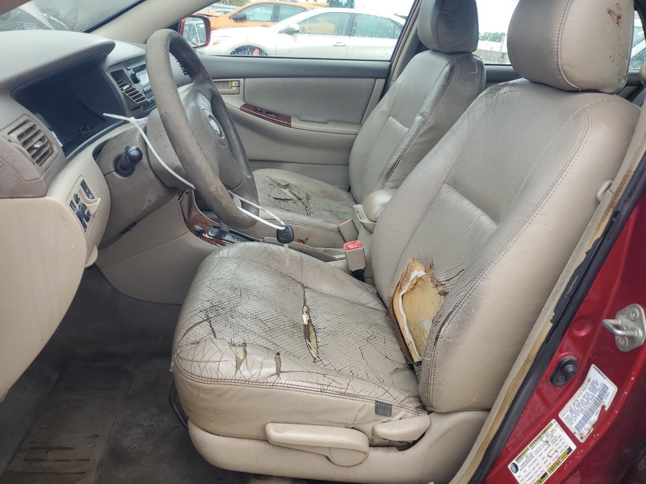2007 Toyota Corolla VIN 1NXBR32E17Z775849 Copart auction photo, front end / rear end damage thumbnail 7