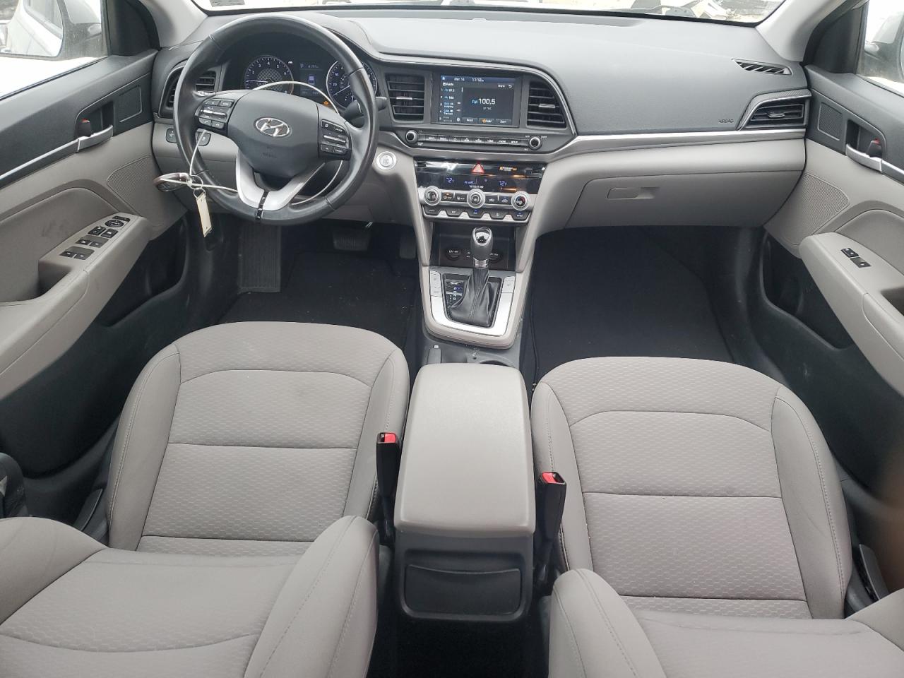 2019 Hyundai Elantra VIN 5NPD84LFXKH442307 Copart auction photo, rear end / minor dent/scratches damage thumbnail 8