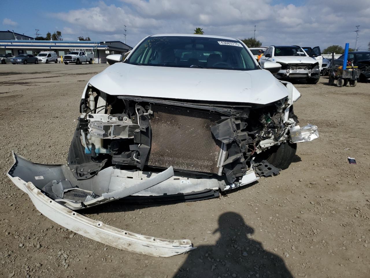 2017 Honda Civic VIN 2HGFC2F57HH548344 Copart auction photo, front end / rear end damage thumbnail 5