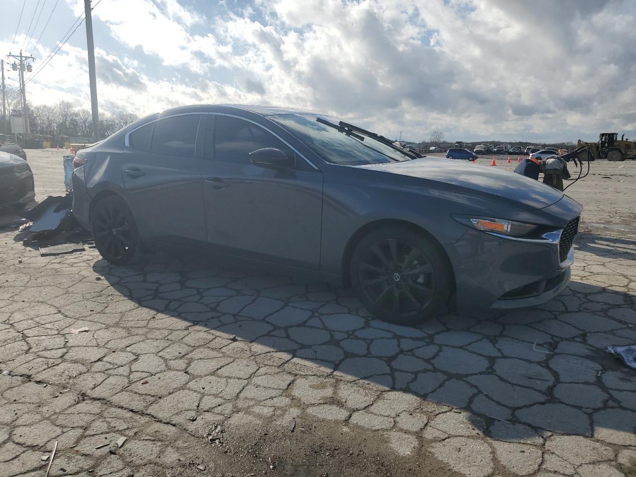 2023 Mazda 3 VIN 3MZBPACM8PM362526 Copart auction photo, rear end damage thumbnail 4