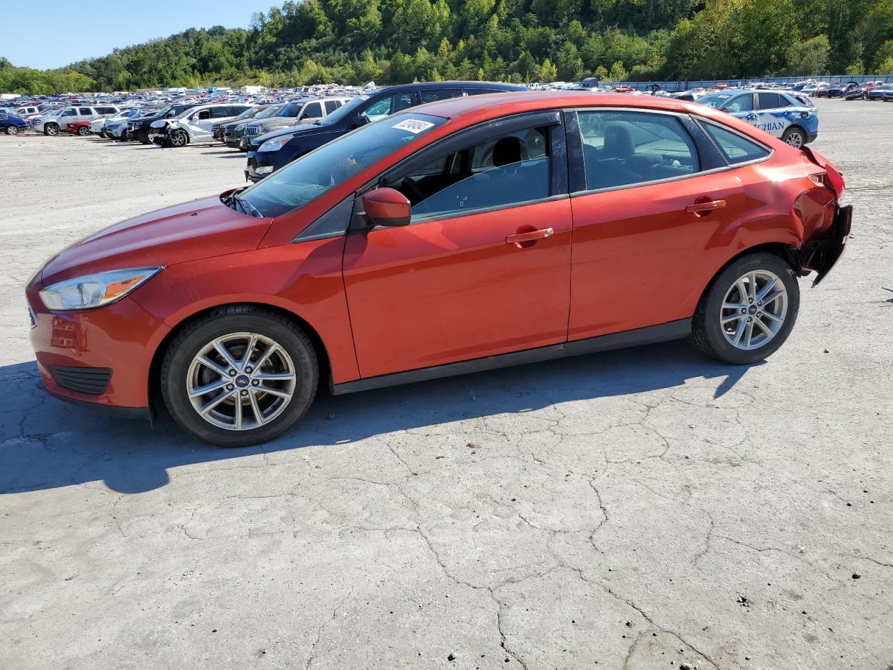 2018 Ford Focus VIN 1FADP3F20JL292424