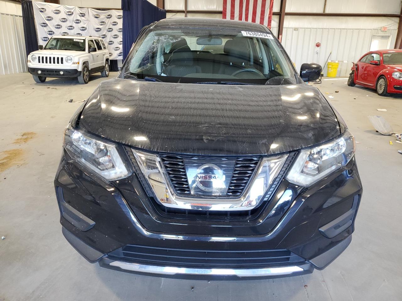 2017 Nissan Rogue VIN KNMAT2MT8HP603003 Copart auction photo, side damage thumbnail 5