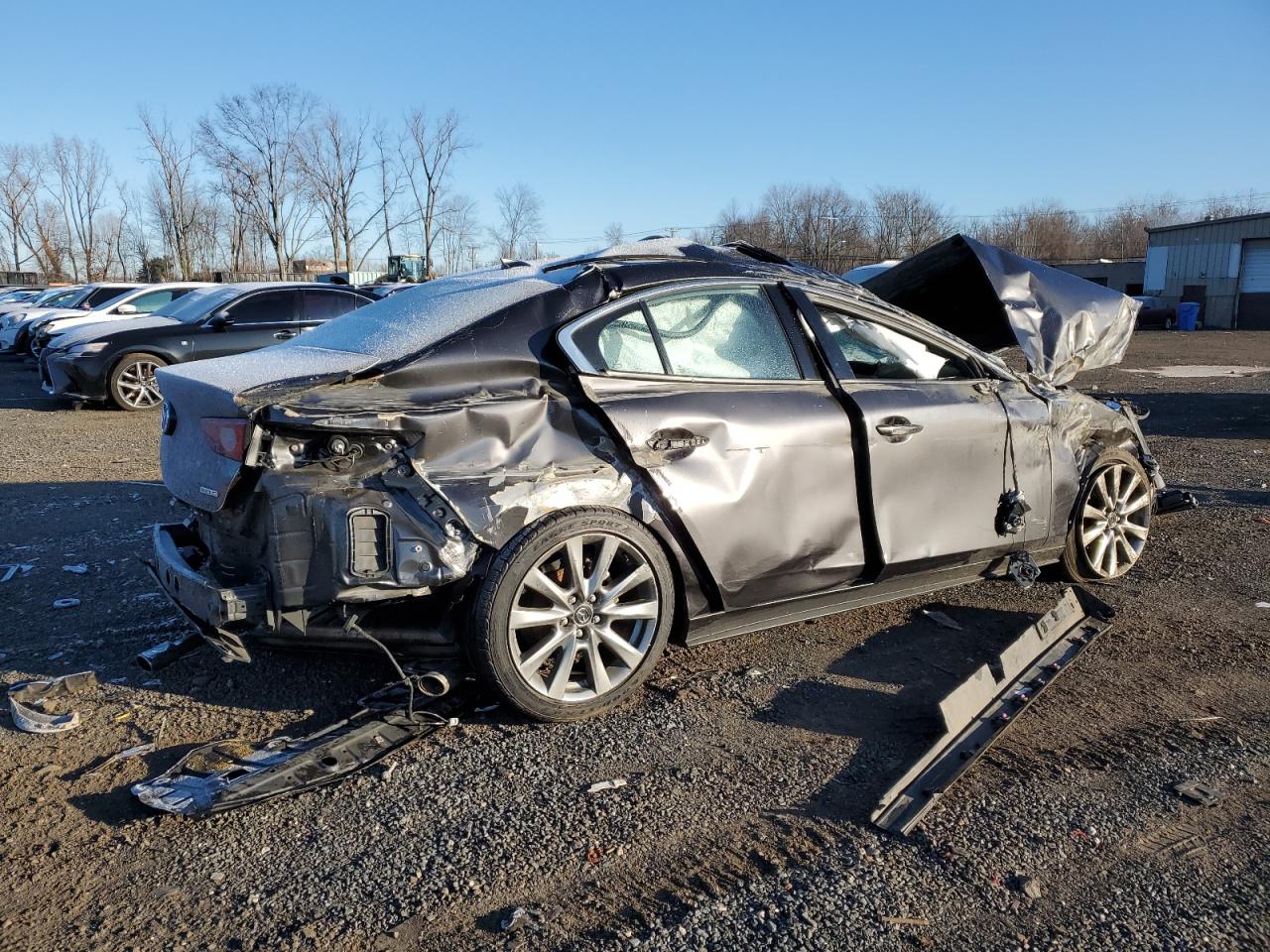 2021 Mazda 3 VIN 3MZBPBDLXMM251712 Copart auction photo, all over damage thumbnail 3
