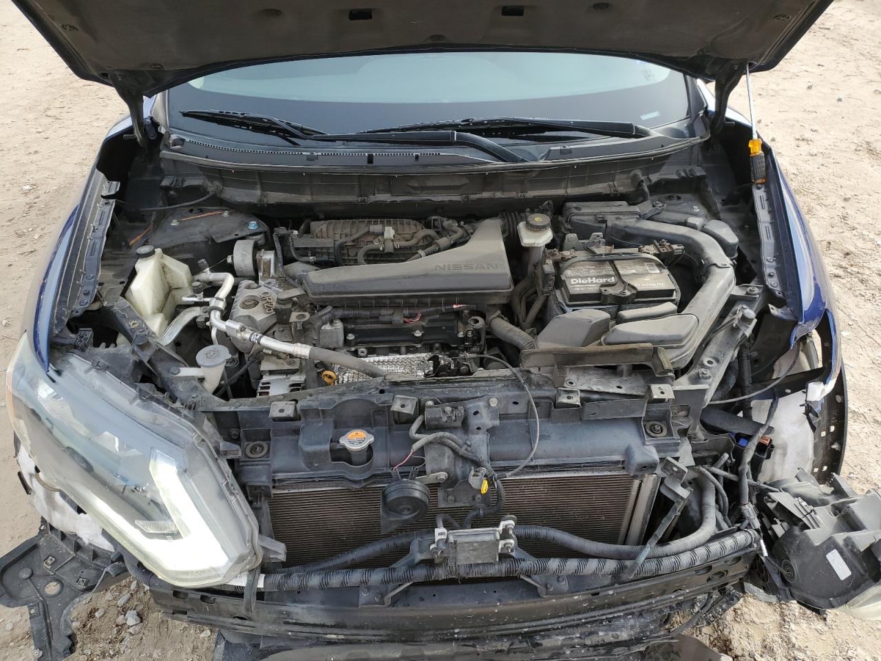 2018 Nissan Rogue VIN 5N1AT2MT4JC732266 Copart auction photo, front end / side damage thumbnail 13