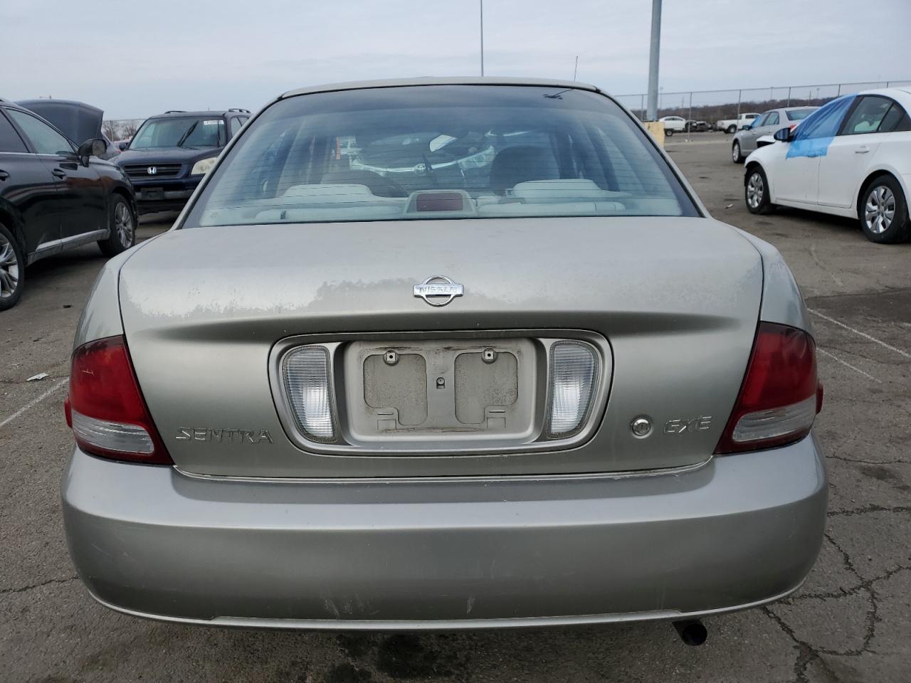 2002 Nissan Sentra VIN 3N1CB51D92L639976 Copart auction photo, front end / side damage thumbnail 6