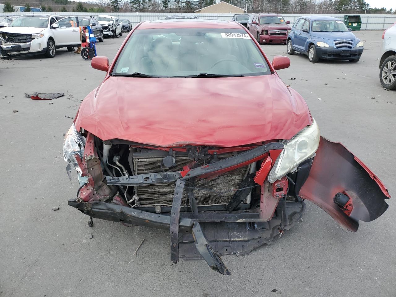 2010 Toyota Camry VIN 4T1BK3EK3AU113185 Copart auction photo, front end damage thumbnail 5
