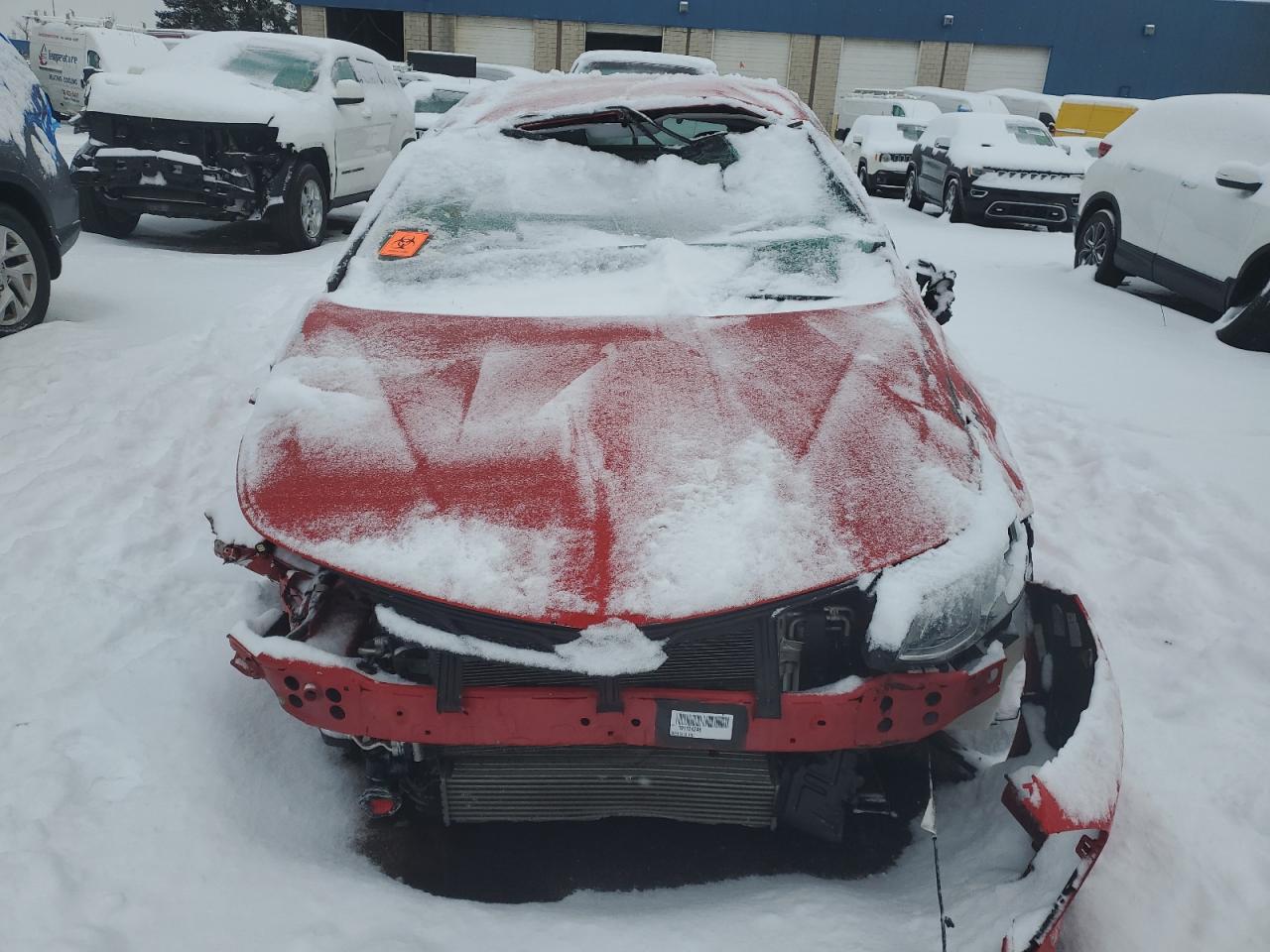 2019 Chevrolet Cruze VIN 1G1BC5SM5K7123390 Copart auction photo, rollover / front end damage thumbnail 5