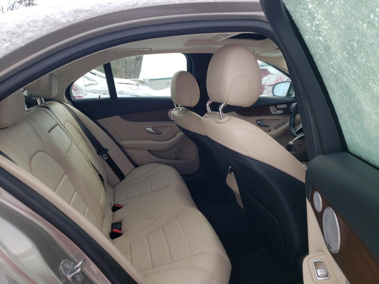 2021 Mercedes-Benz C-klasse VIN W1KWF8EB5MR646112 Copart auction photo, vandalism / side damage thumbnail 10