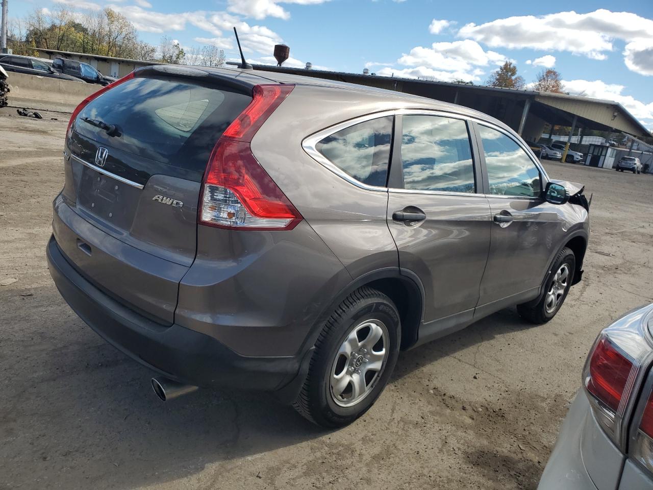 2012 Honda CR-V VIN 5J6RM4H37CL067256 Copart auction photo, front end damage thumbnail 3