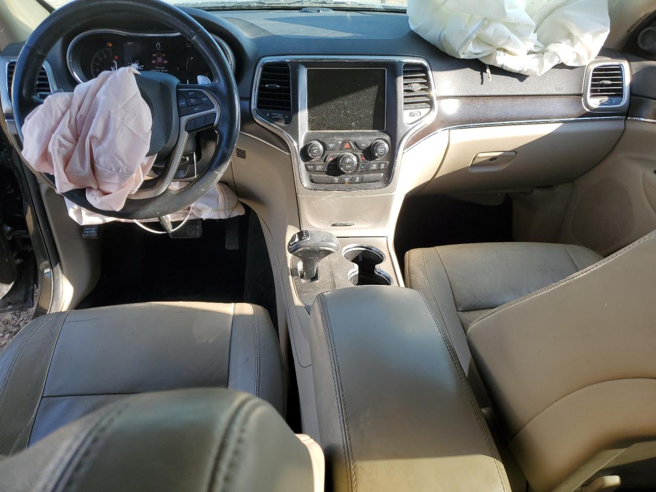 2014 Jeep Grand Cherokee VIN 1C4RJFBG1EC441031 Copart auction photo, front end damage thumbnail 8
