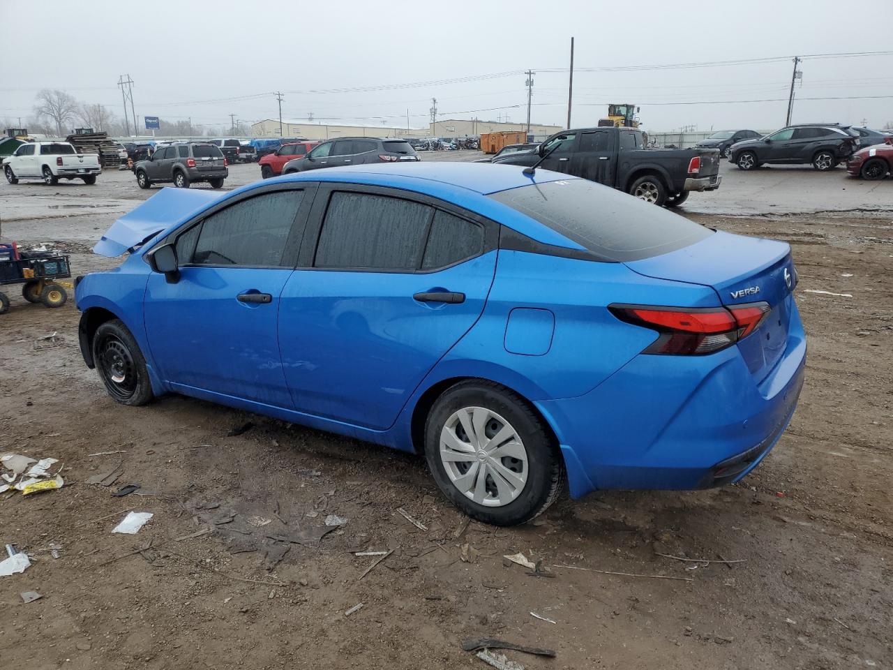 2021 Nissan Versa VIN 3N1CN8DV3ML818806 Copart auction photo, frame damage / front end damage thumbnail 2