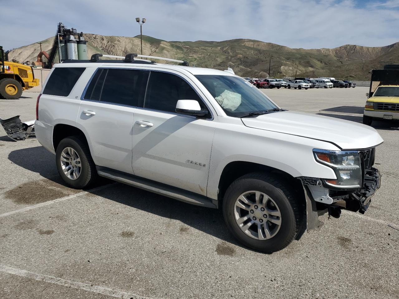 2015 Chevrolet Tahoe VIN 1GNSKBKC0FR524122 Copart auction photo, front end damage thumbnail 4