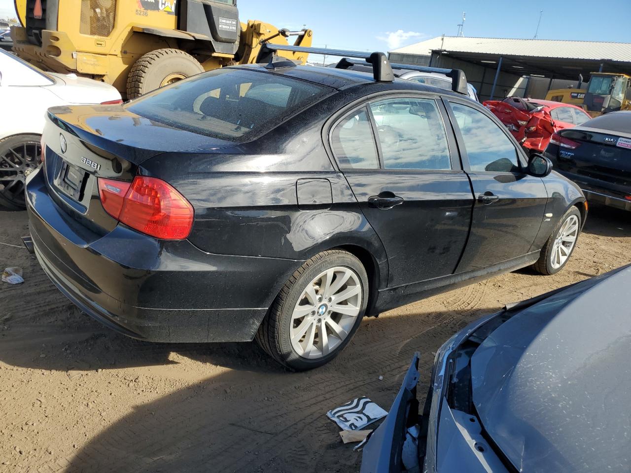2011 BMW 3er VIN WBAPK7C55BA463898 Copart auction photo, hail / all over damage thumbnail 3