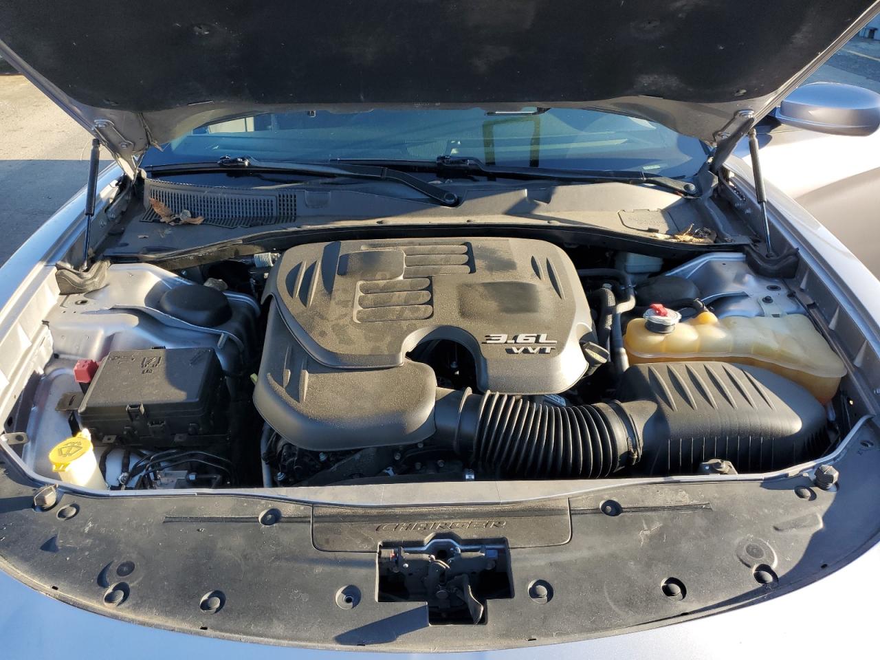 2015 Dodge Charger VIN 2C3CDXBG7FH753229 Copart auction photo, rear end / front end damage thumbnail 11
