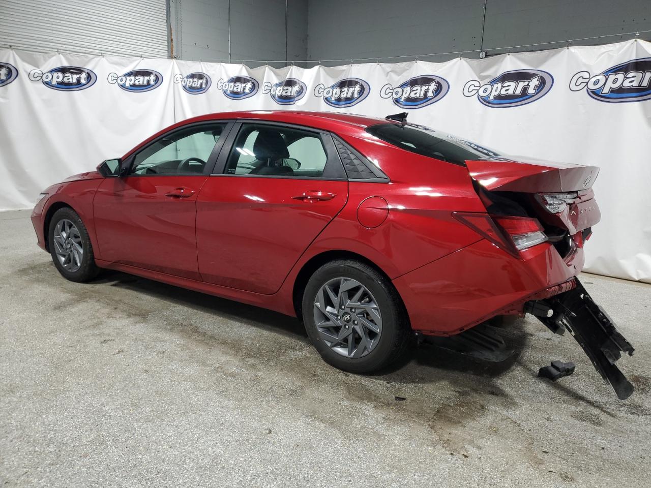 2024 Hyundai Elantra VIN KMHLM4DG5RU678440 Copart auction photo, rear end damage thumbnail 2