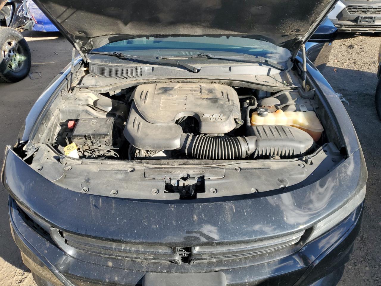 2016 Dodge Charger VIN 2C3CDXJG3GH333499 Copart auction photo, side damage thumbnail 11