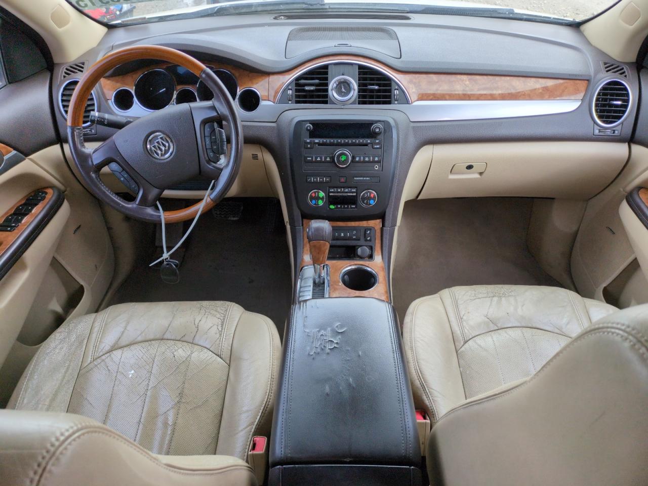2011 Buick Enclave VIN 5GAKVBED0BJ348753 Copart auction photo, side damage thumbnail 8