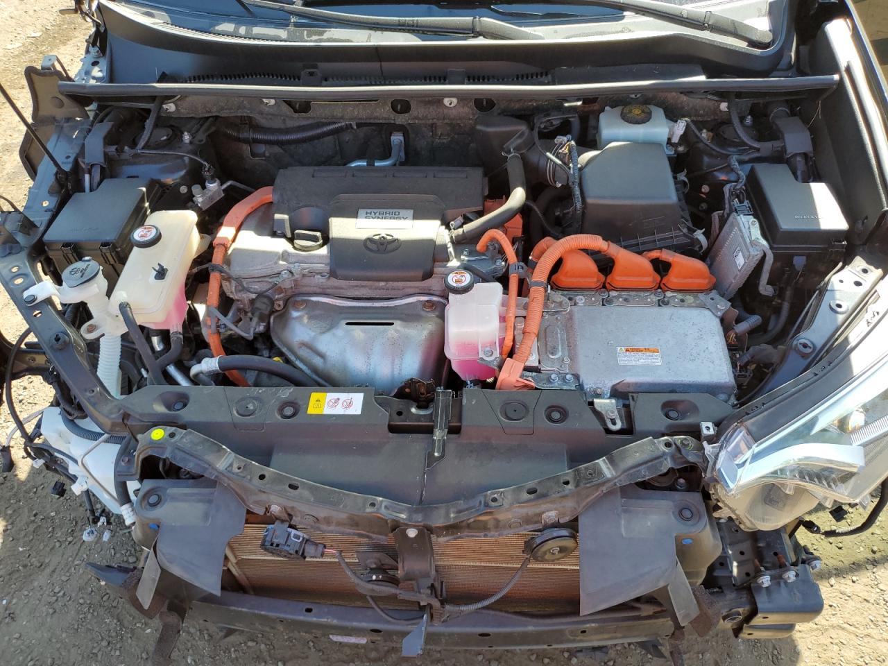 2017 Toyota RAV 4 VIN JTMDJREVXHD090852 Copart auction photo, all over damage thumbnail 12