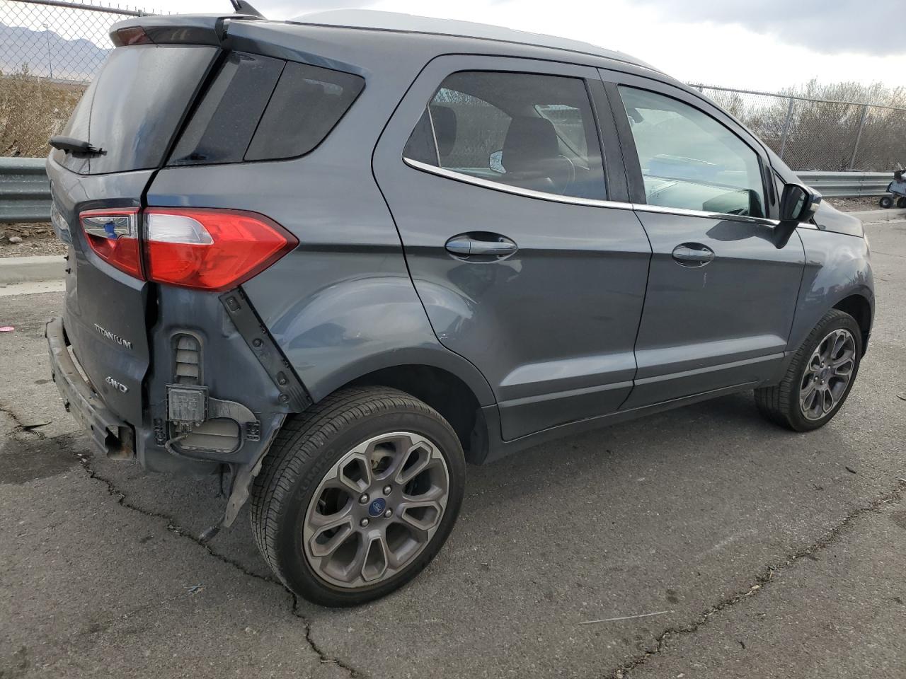 2020 Ford EcoSport VIN MAJ6S3KL6LC343983 Copart auction photo, rear end damage thumbnail 3