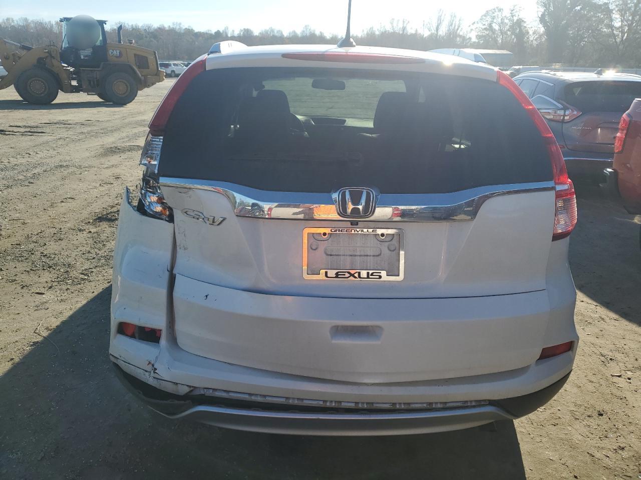 2015 Honda CR-V VIN 5J6RM3H73FL011803 Copart auction photo, rear end damage thumbnail 6
