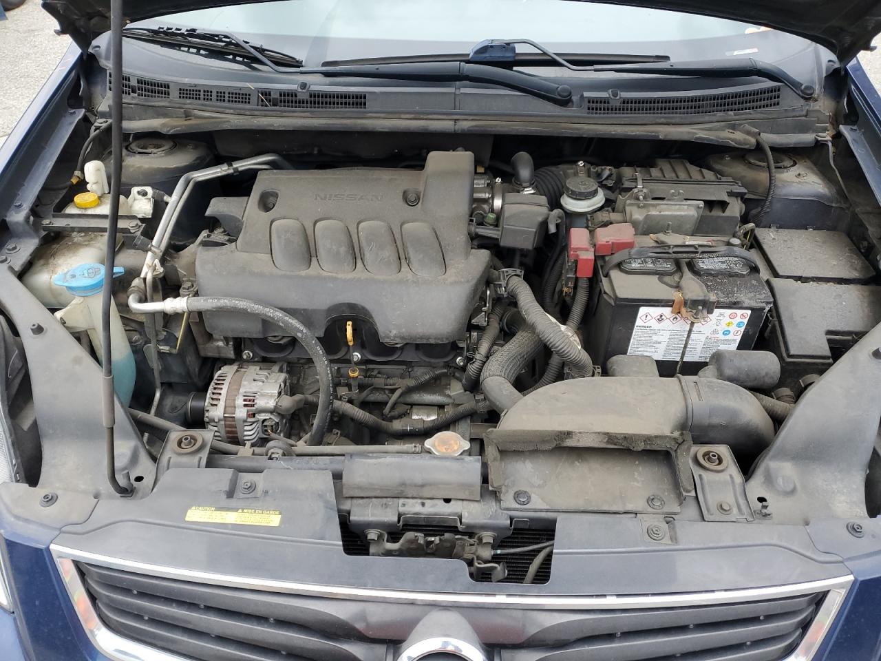 2012 Nissan Sentra VIN 3N1AB6AP7CL741480 Copart auction photo, side damage thumbnail 11