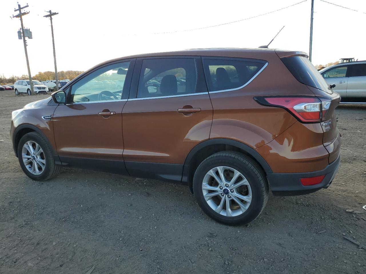 2017 Ford Escape VIN 1FMCU9GD5HUE90885 Copart auction photo, front end damage thumbnail 2