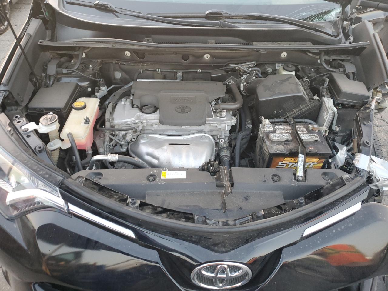 2016 Toyota RAV 4 VIN 2T3BFREV4GW525455 Copart auction photo, front end / rear end damage thumbnail 12