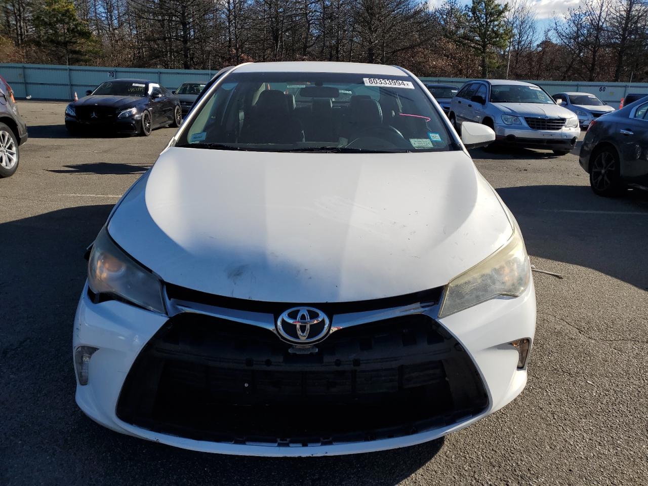 2016 Toyota Camry VIN 4T1BF1FK7GU519020 Copart auction photo, side / rear end damage thumbnail 5