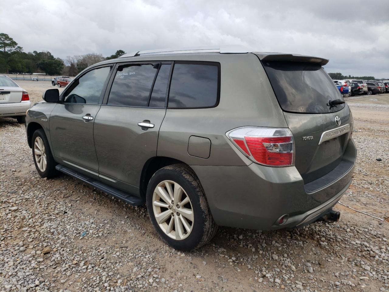 2008 Toyota Highlander VIN JTEEW41A982001341 Copart auction photo, side damage thumbnail 2