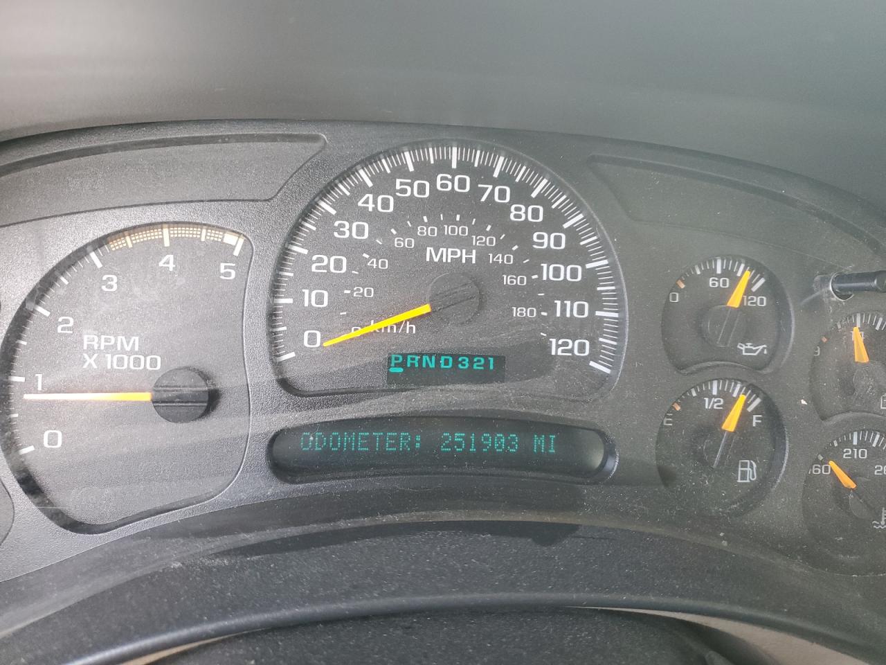 2003 Chevrolet Silverado VIN 1GCJK33153F252378 Copart auction photo, rear end damage thumbnail 9