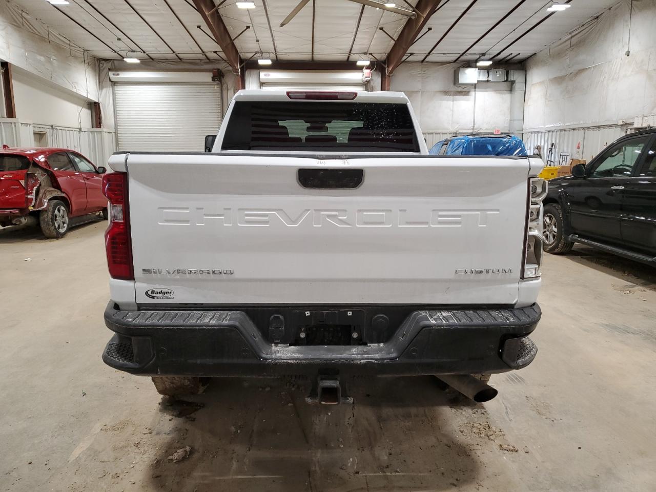2024 Chevrolet Silverado VIN 1GC4YME76RF216789 Copart auction photo, front end / side damage thumbnail 6
