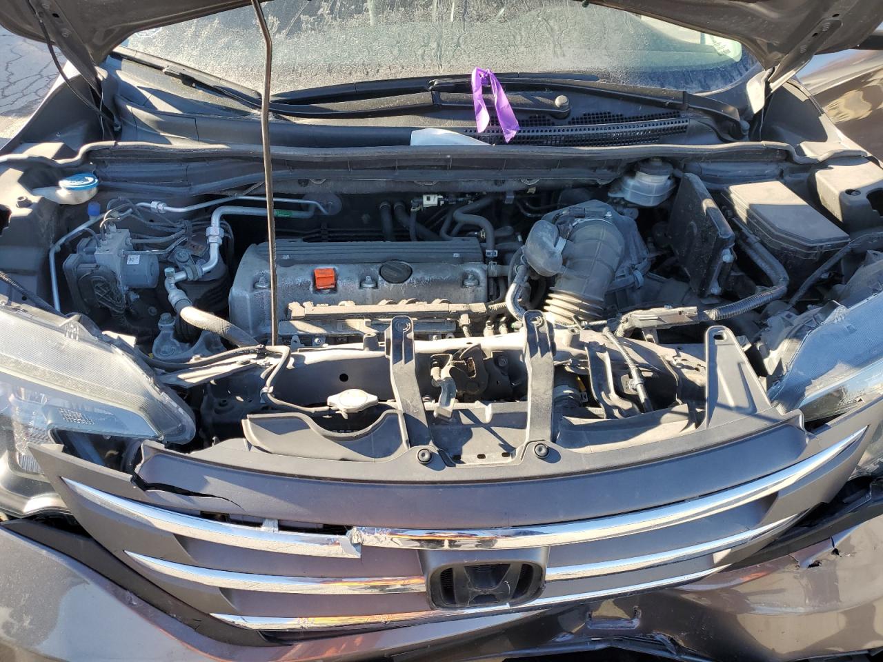 2014 Honda CR-V VIN 2HKRM4H70EH691268 Copart auction photo, front end damage thumbnail 12