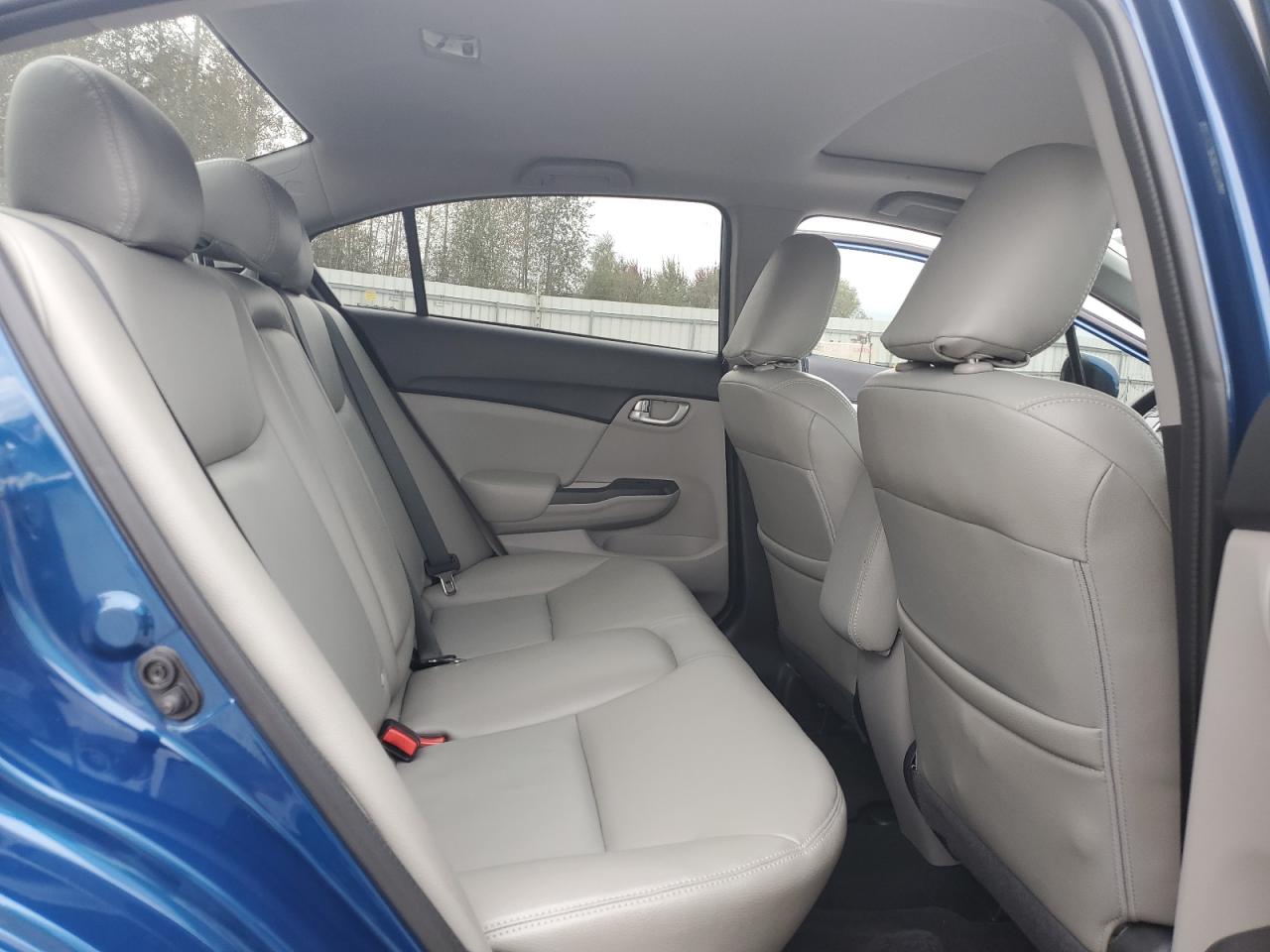 2014 Honda Civic VIN 19XFB2F89EE259856 Copart auction photo, side / rear end damage thumbnail 10