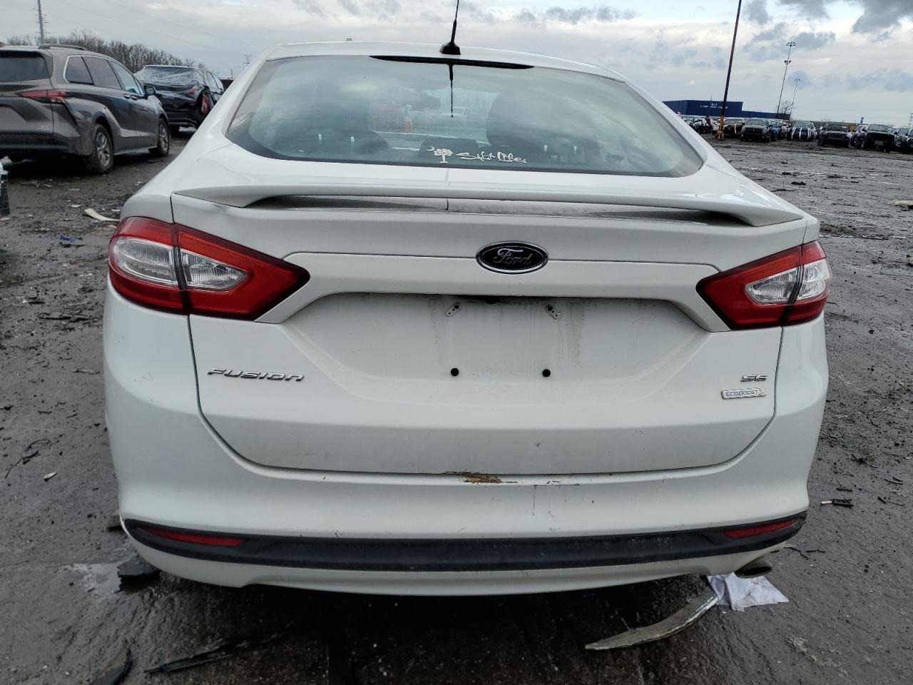 2015 Ford Fusion VIN 1FA6P0HD2F5128299 Copart auction photo, front end damage thumbnail 6
