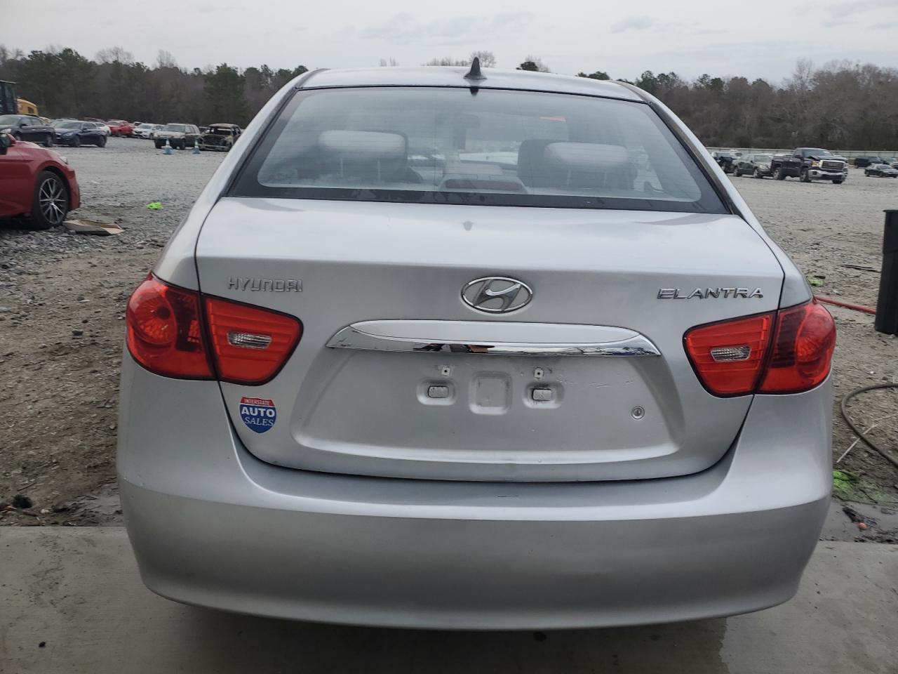 2010 Hyundai Elantra VIN KMHDU4AD7AU869831 Copart auction photo, front end damage thumbnail 6