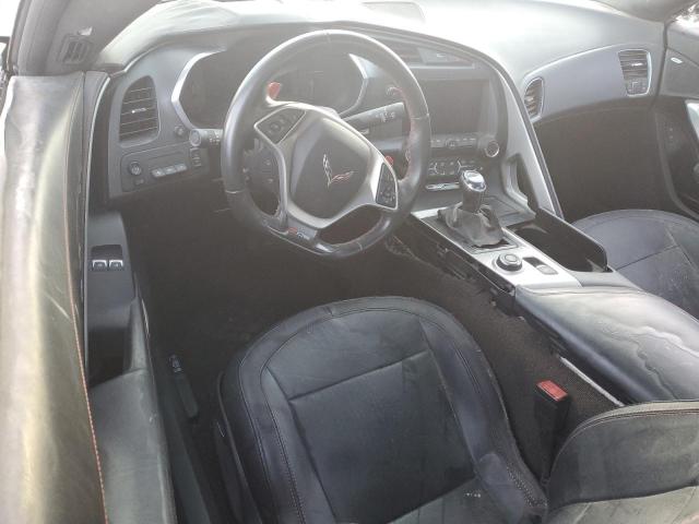 2017 Chevrolet Corvette VIN 1G1YU3D60H5603836 Copart auction photo, front end / side damage thumbnail 8