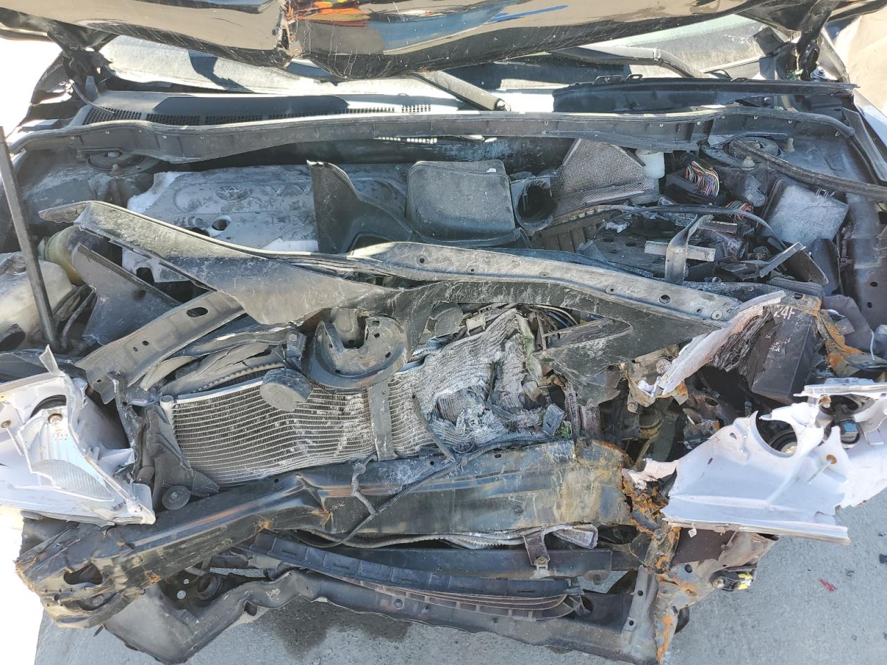 2008 Toyota Camry VIN 4T1BE46K28U781291 Copart auction photo, front end / side damage thumbnail 12