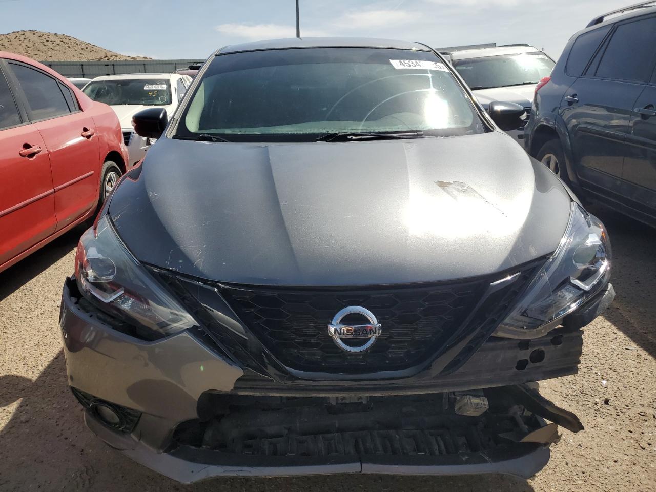2018 Nissan Sentra VIN 3N1AB7AP4JY236261 Copart auction photo, front end damage thumbnail 5
