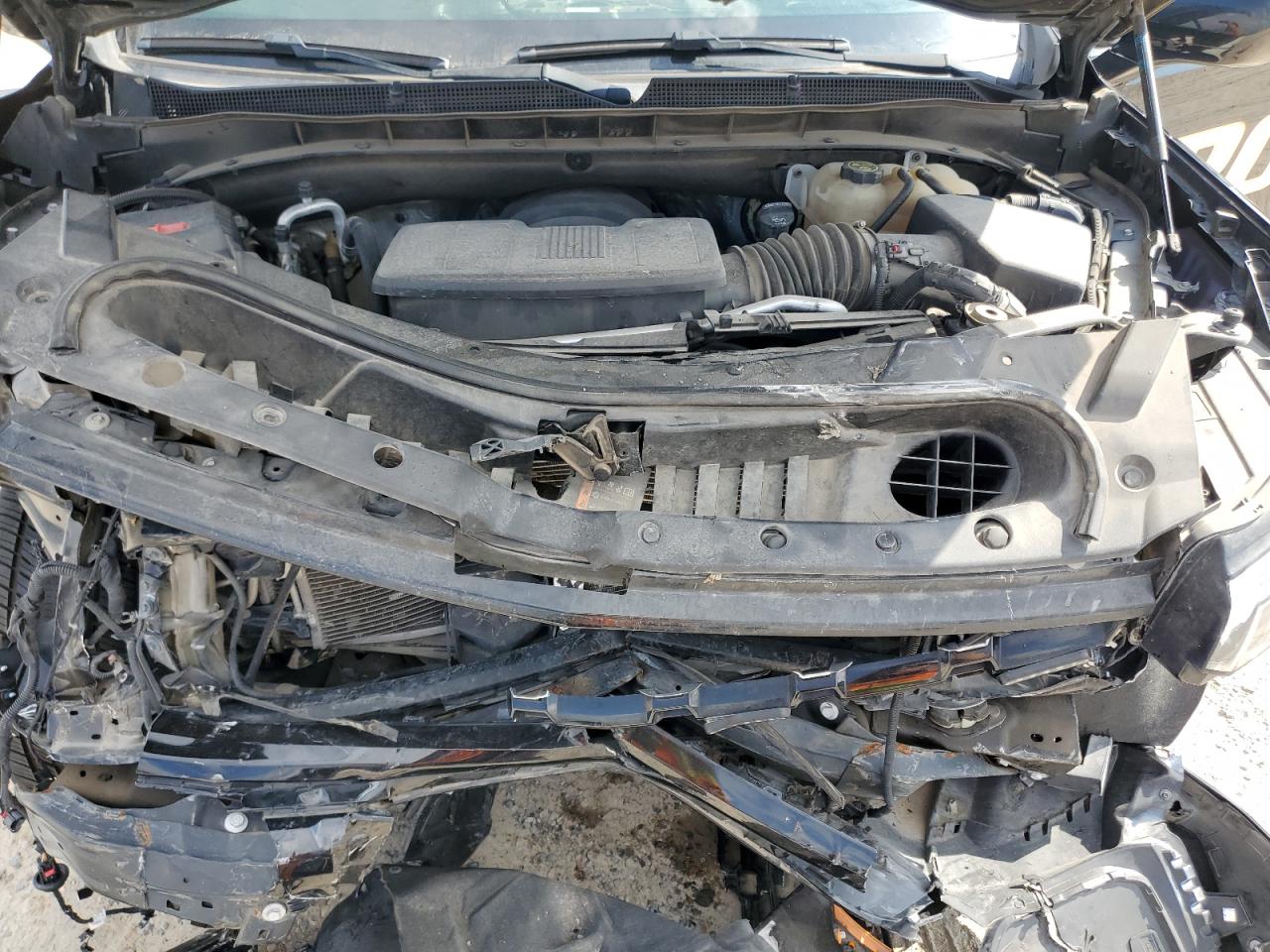 2021 Chevrolet Tahoe VIN 1GNSCLED3MR356898 Copart auction photo, front end / side damage thumbnail 12