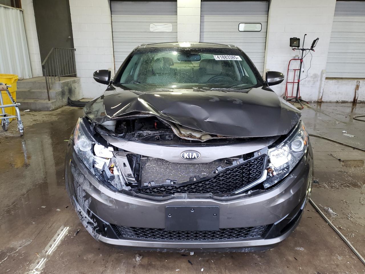 2013 KIA Optima VIN 5XXGN4A79DG253857 Copart auction photo, front end / rear end damage thumbnail 5