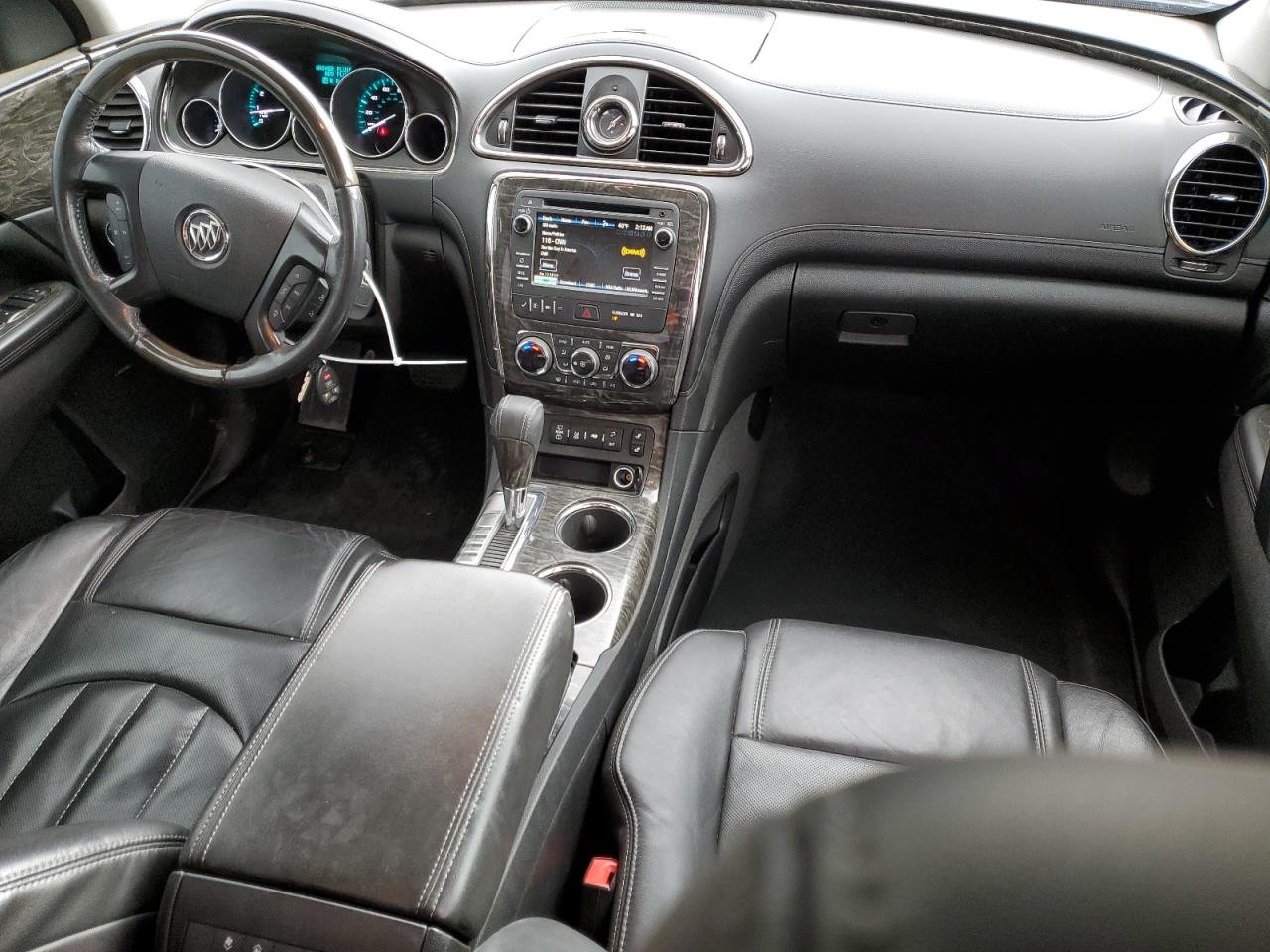 2013 Buick Enclave VIN 5GAKVCKD6DJ104232 Copart auction photo, front end damage thumbnail 8